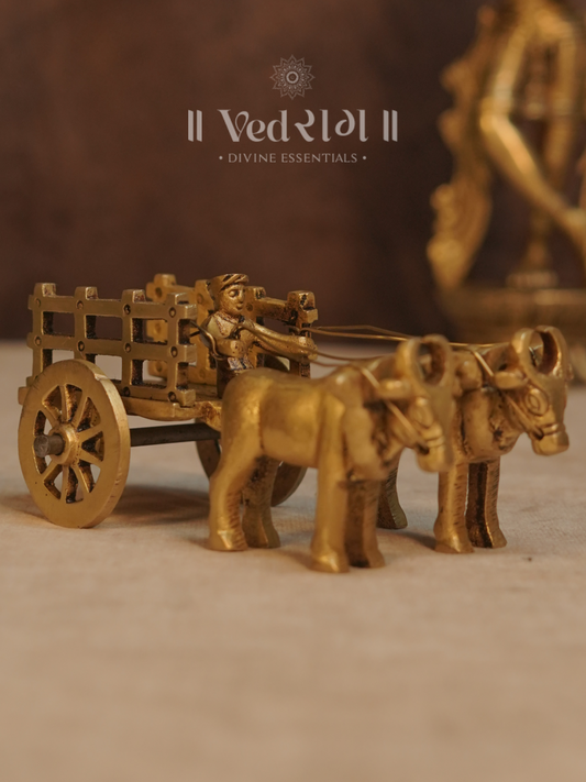 Brass Bullock Cart