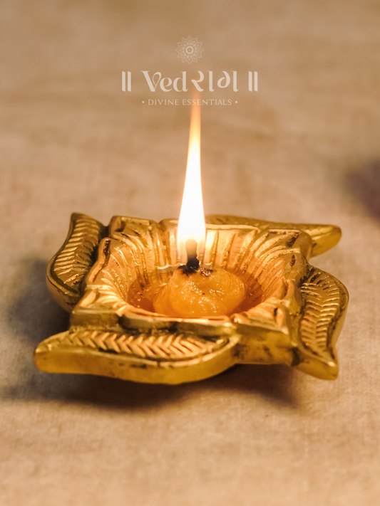 Brass Diya Stand