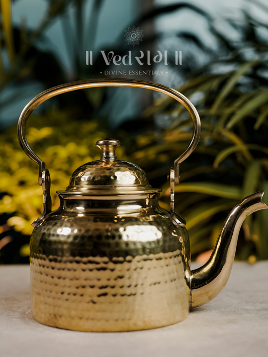 Brass Kettle & Tea Pot 