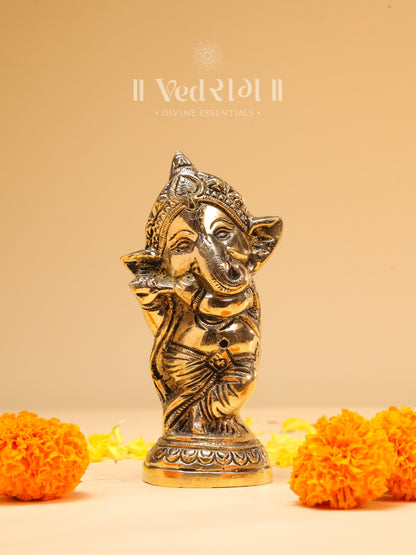 Brass Vigneshwara Ganesha