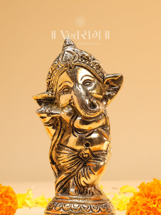 Brass Vigneshwara Ganesha