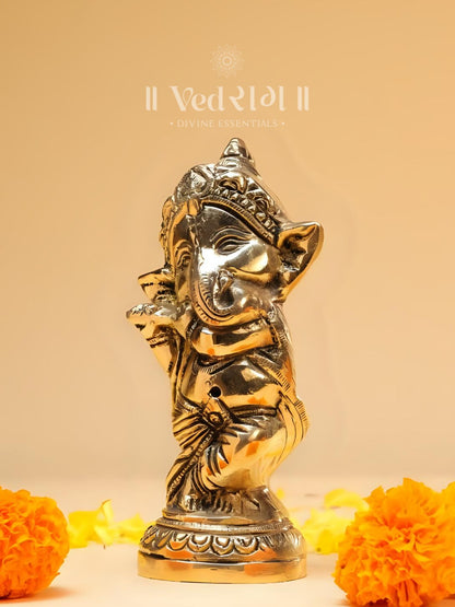 Brass Vigneshwara Ganesha