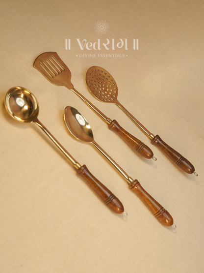 Set of Brass Laddles